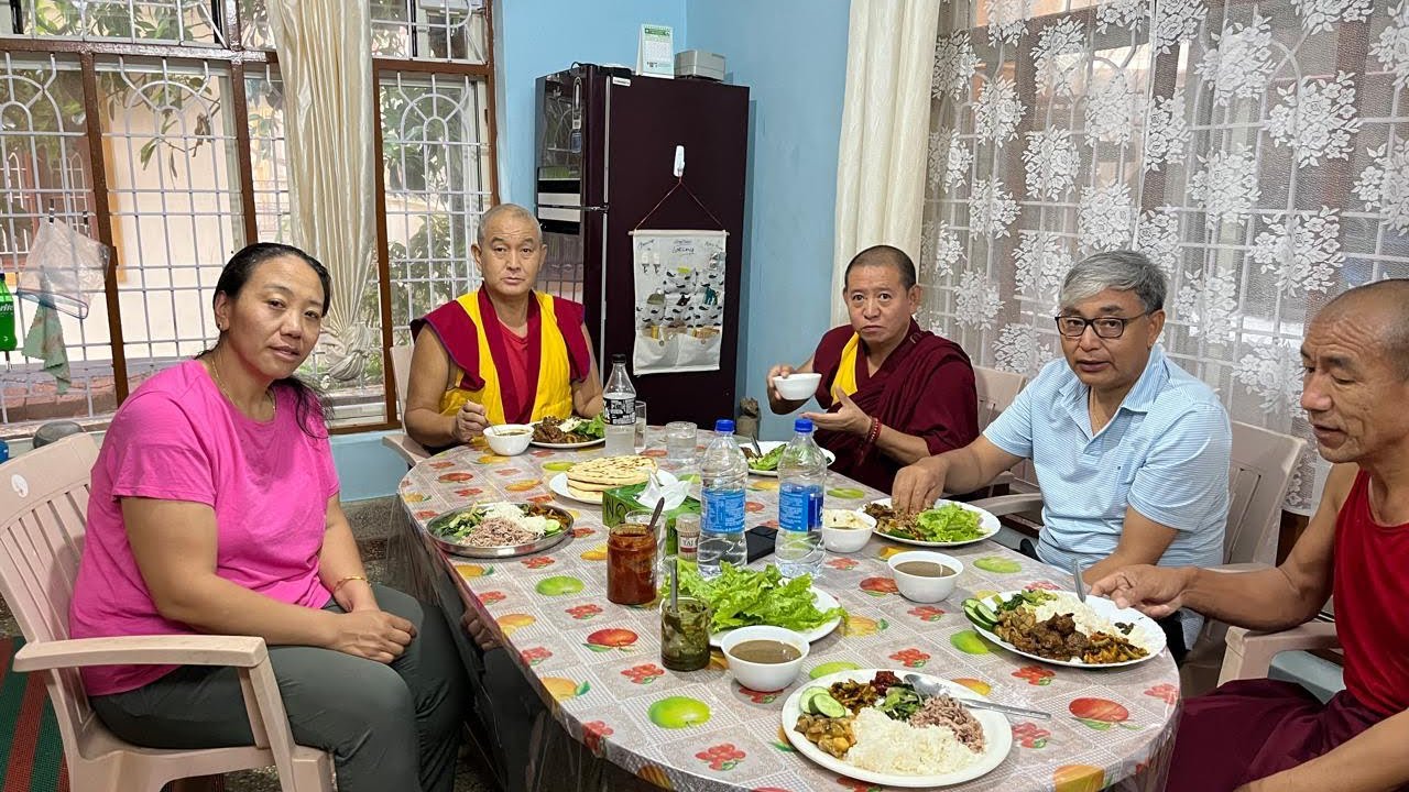 The last day in Sera Monastery South Indian. April 4, 2025