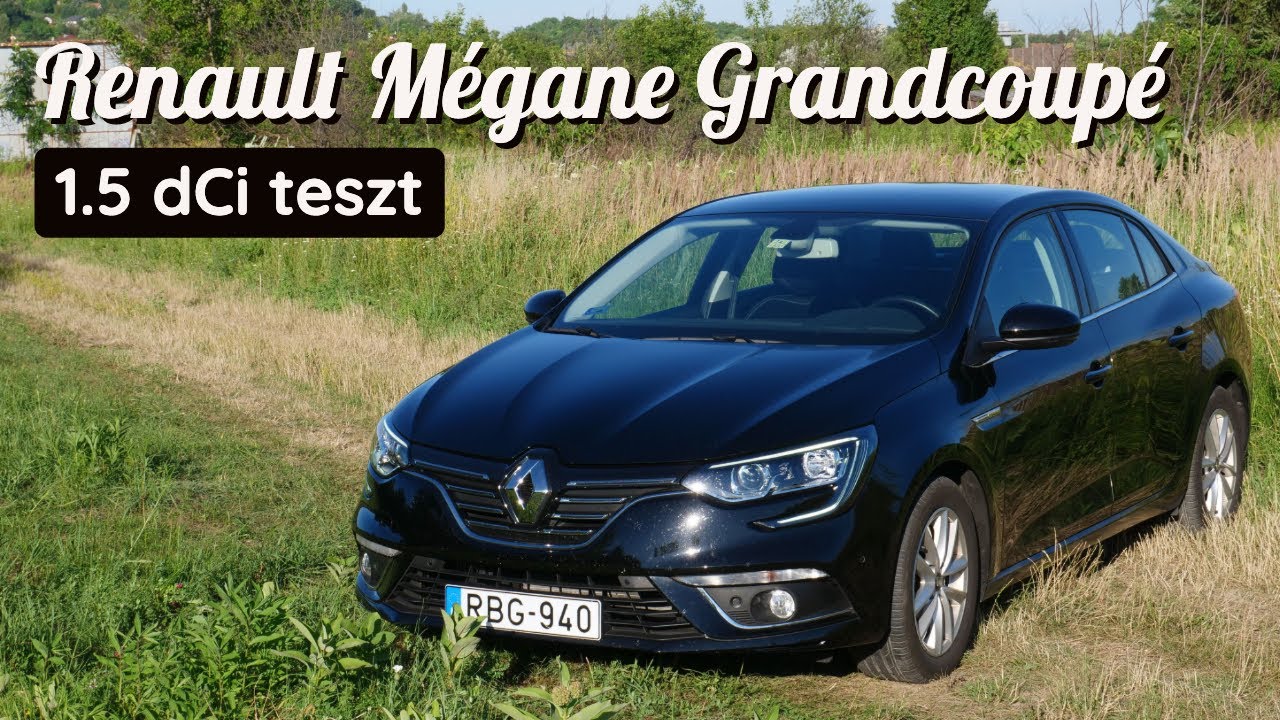 Renault Mégane Grandcoupé 1.5 dCi teszt | MI EZ A fogyasztás??
