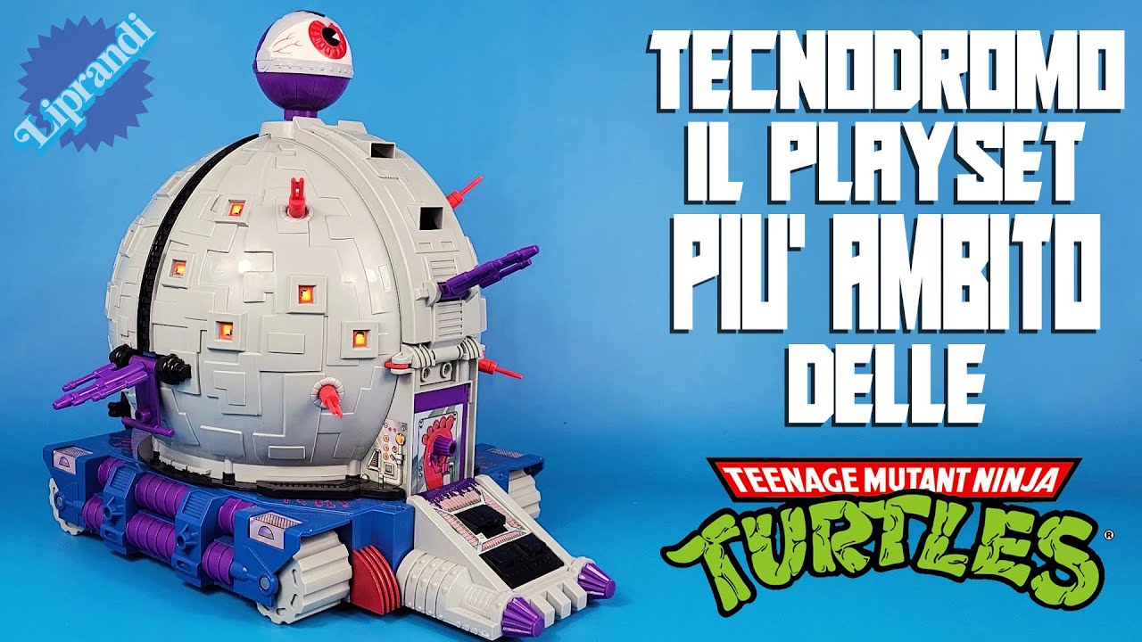 TECHNODROME DELLE TEENAGE MUTANT NINJA TURTLES   PLAYMATES 1990 - BACK THEN VINTAGE REVIEW