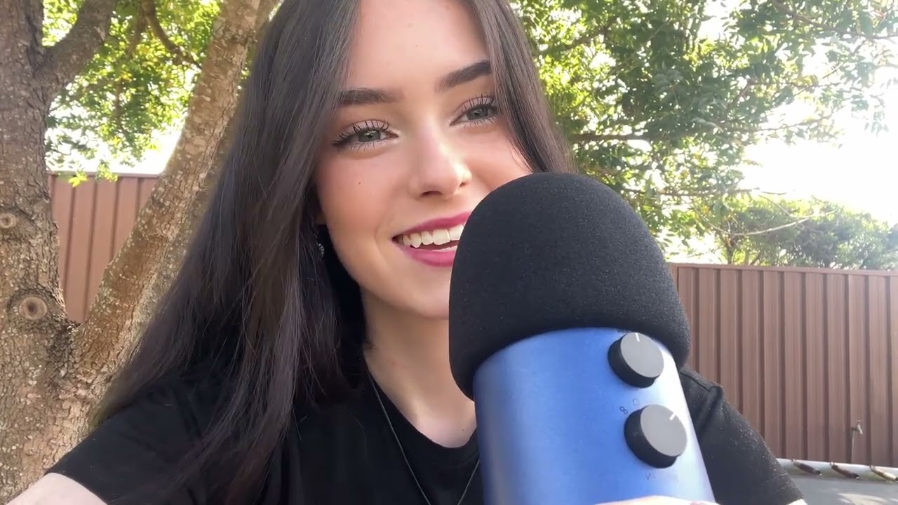 ASMR whisper ramble outside 🌳