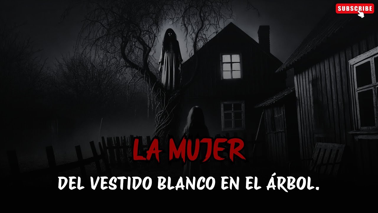 Relatos de la Noche | L'A MUJER DEL VESTIDO BLANCO EN EL ÁRBOL. | historias de fantasmas