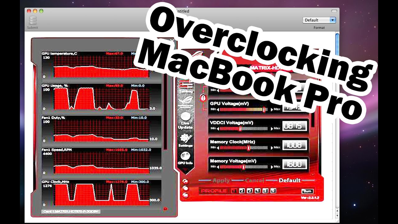 Overclocking MacBook Pro - Massive Overclock