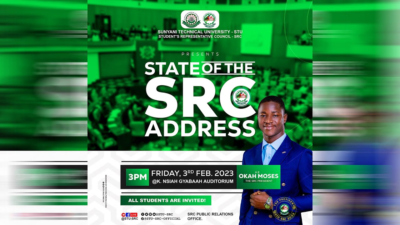 State of the SRC Address, Sunyani Technical University