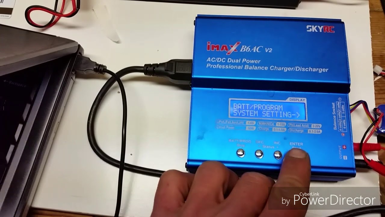 ImaxB6 Charger, How to Set Its Functions, Capacity Cutoff, ETC...