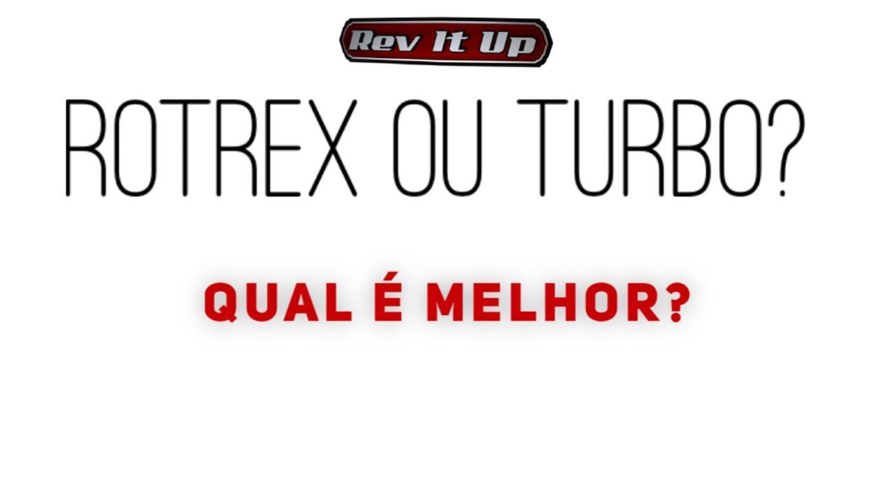 Rev It Up Responde 13: Rotrex ou Turbo? Qual é melhor?