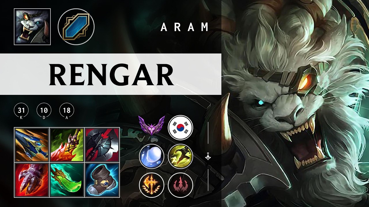 Rengar ARAM - KR Master Patch 26.05