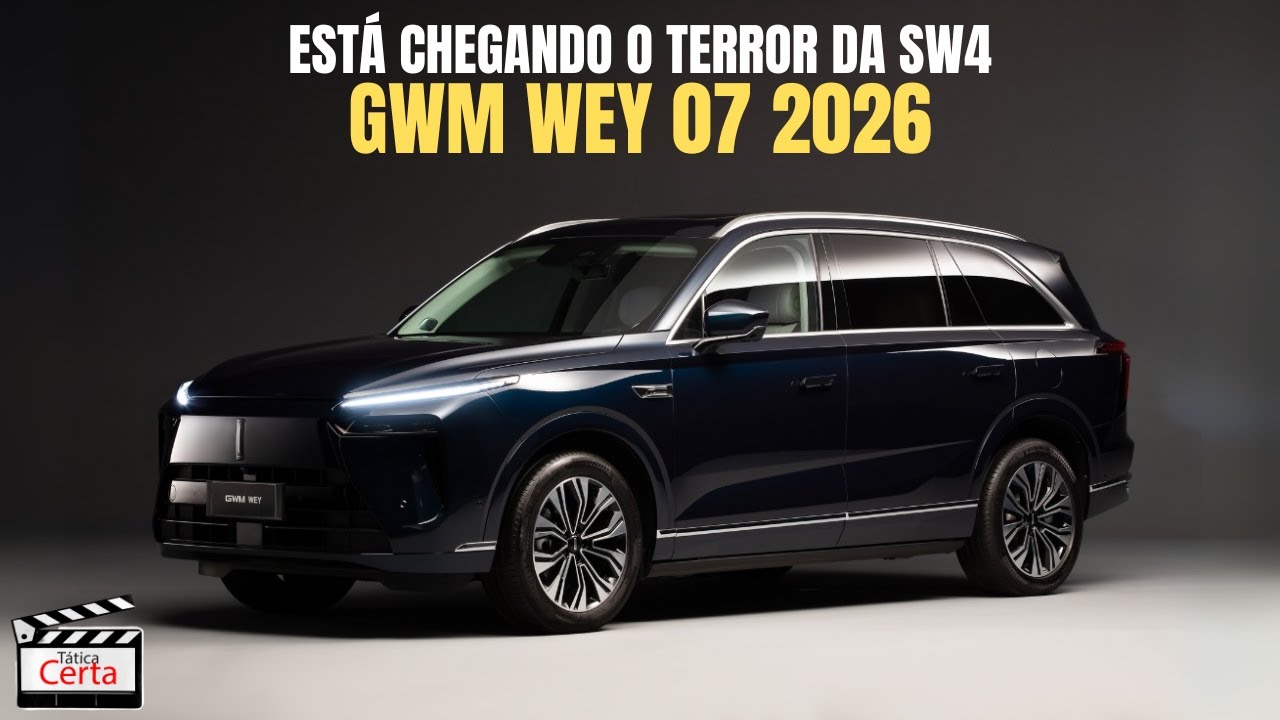 O FIM DA SW4? GWM WEY 07 CHEGA PARA DESTRUIR O REINADO DA TOYOTA!