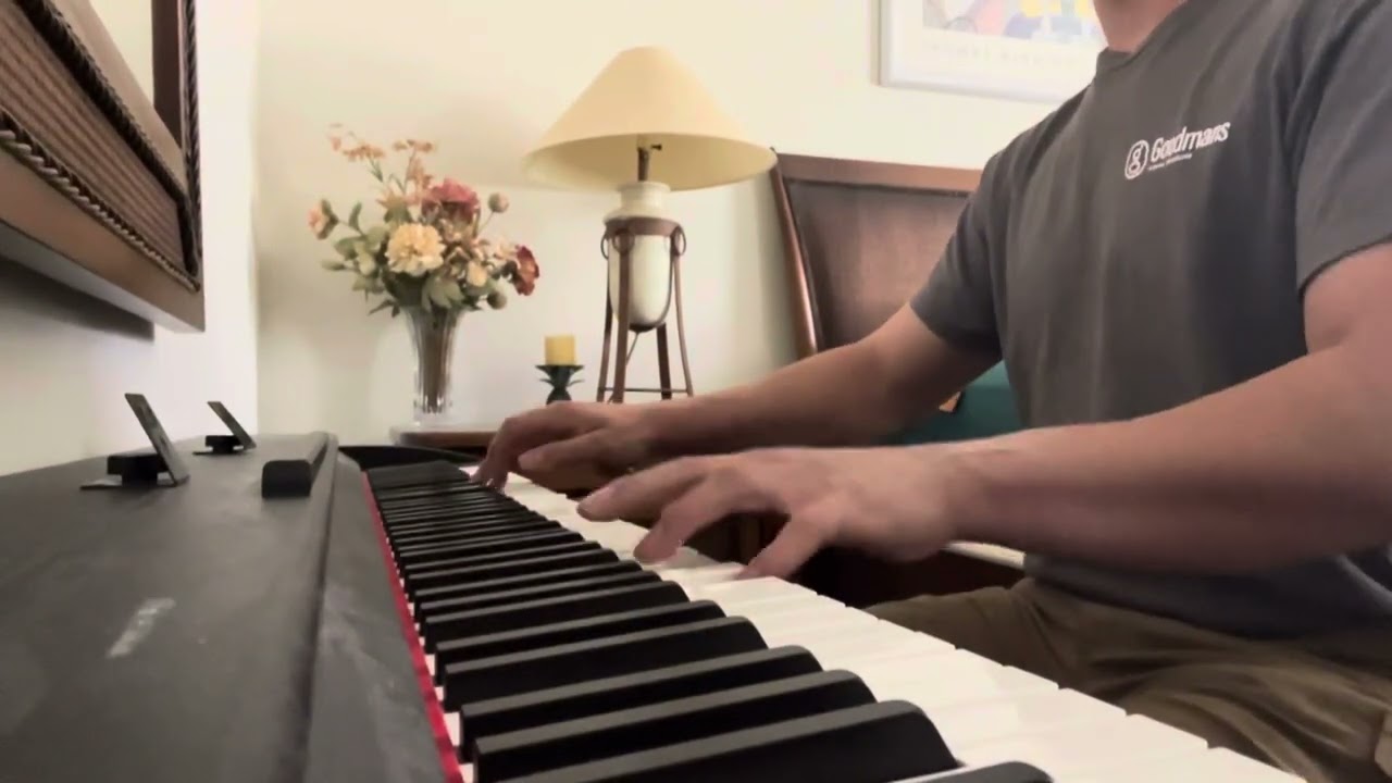 1 year on the piano - Rondo Alla turca (Turkish March) by Mozart