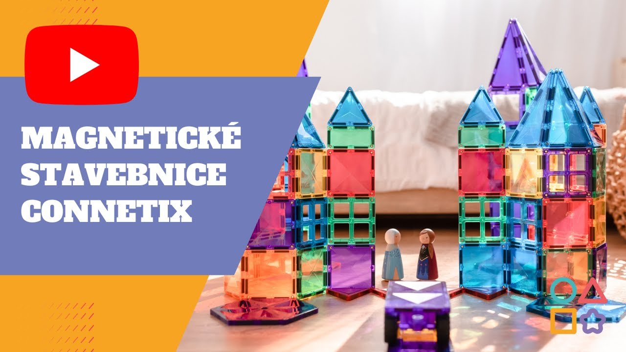 Magnetick&eacute; stavebnice Connetix