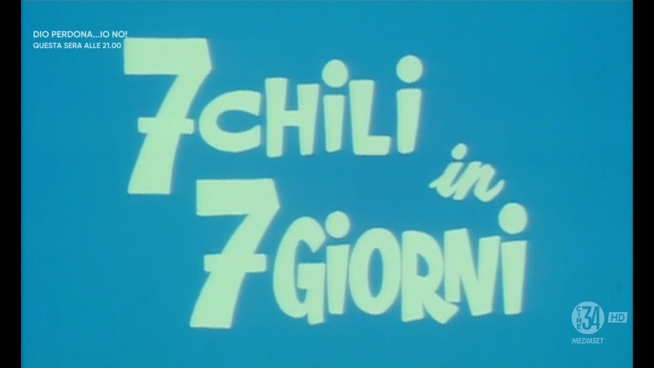 7 chili in 7 giorni