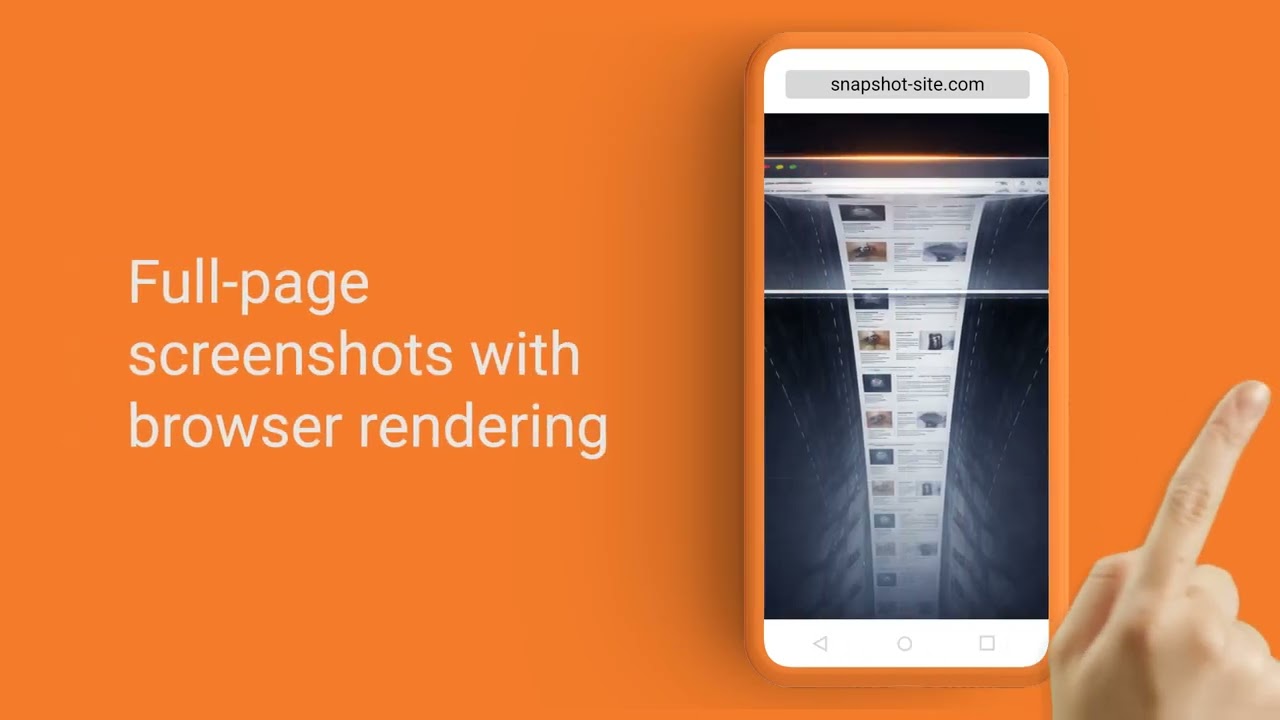 Screenshot API for Developers &mdash; Full-Page Web Capture