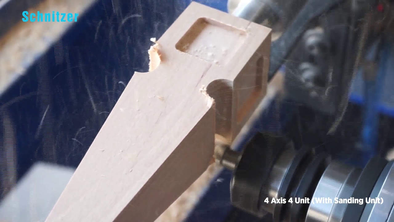 Schnitzer 4 Axis Cnc Wood Lathe