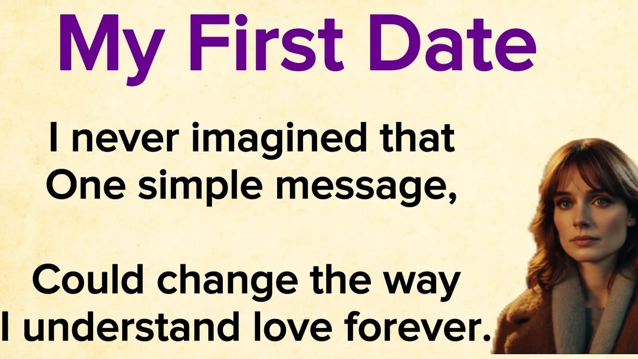 My First Date ✅Emotional English Story for Listening & Learning