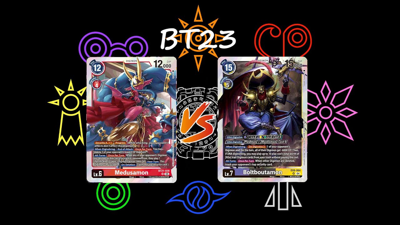 {BT23} Medusamon Vs Nightmare Soldiers - Digimon Card Game