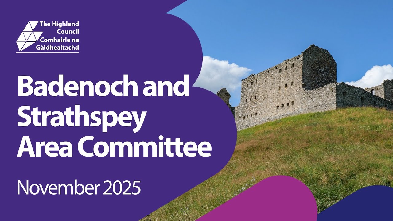 Badenoch and Strathspey Area Committee - November 2025