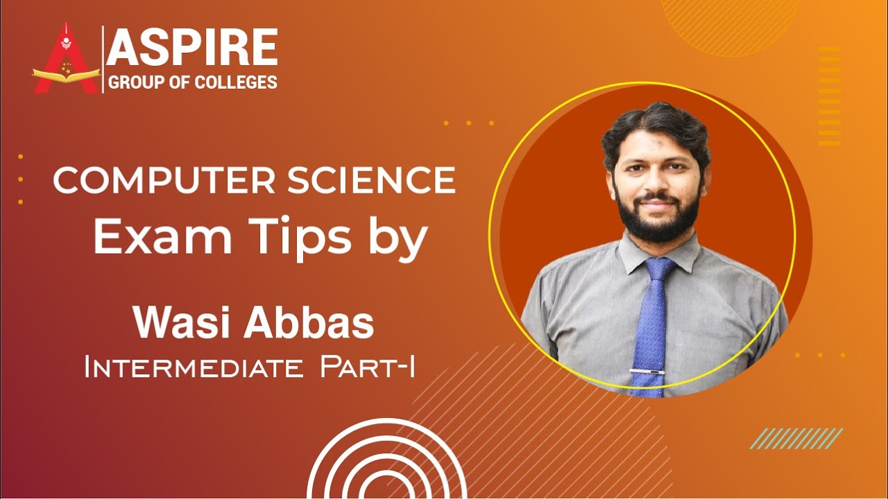 Intermediate Part I Computer Science Exam Tips