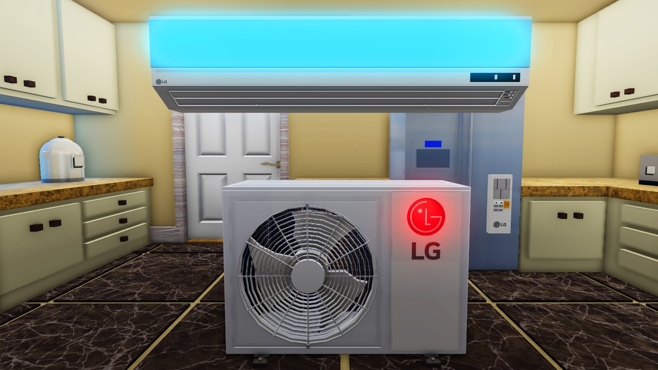 I Found This Air Conditioner Inside the House | Roblox