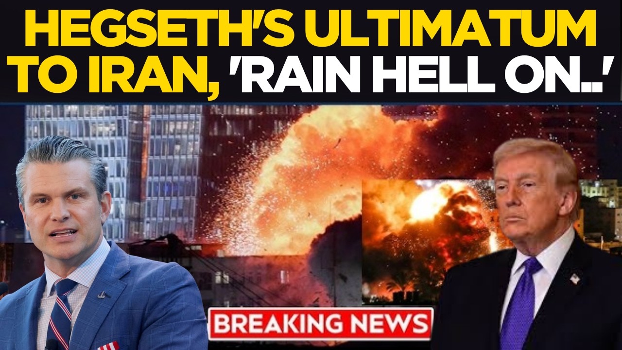 LIVE |'Will Finish Iranian Facility Completely': US Defence Secretary Hegseth On Iran War | BREAKING