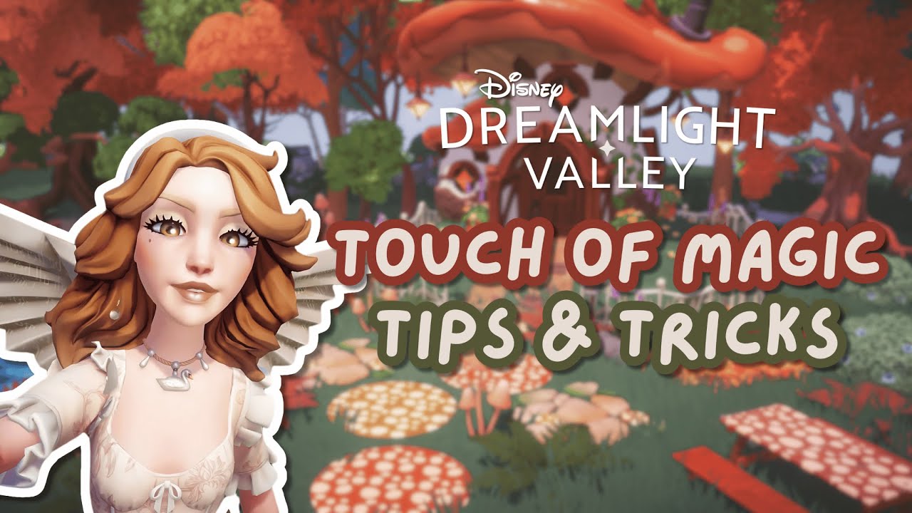 How To Use TOUCH OF MAGIC To Improve You Decorating! // Disney Dreamlight Valley