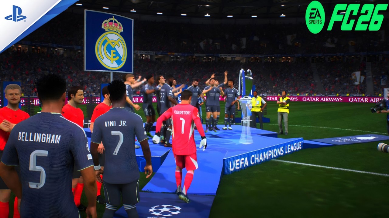 أي إيه أف سي 26 | ريال مدريد VS باريس سان جيرمان | نهائي دوري أبطال أوروبا - بلايستيشن 5 | FC 26 ps5