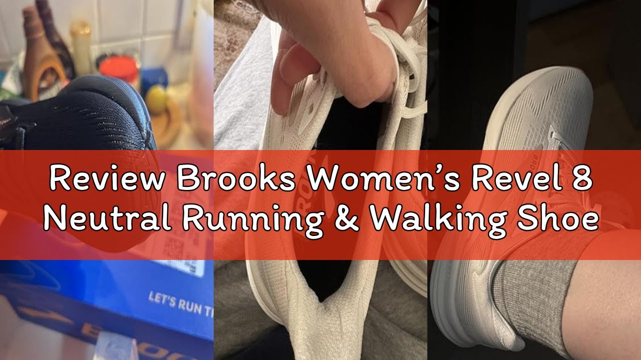 Review Brooks Women’s Revel 8 Neutral Running & Walking Shoe