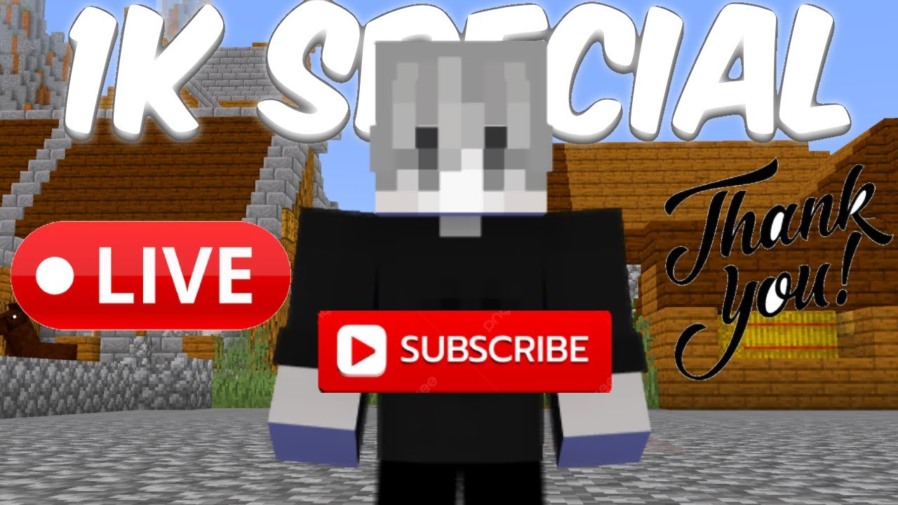 1k special live thank you guy and join our discord #1ksubs