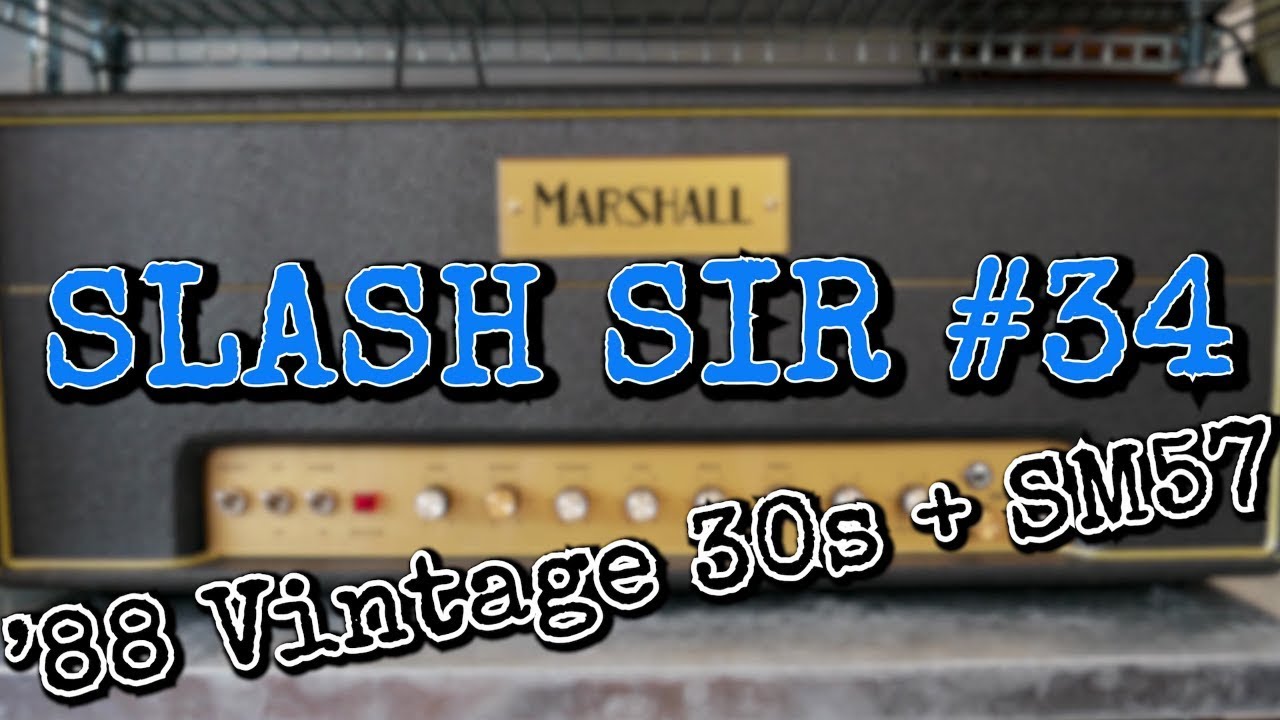 Marshall SIR #34 Mod | Vintage 30s | SM57
