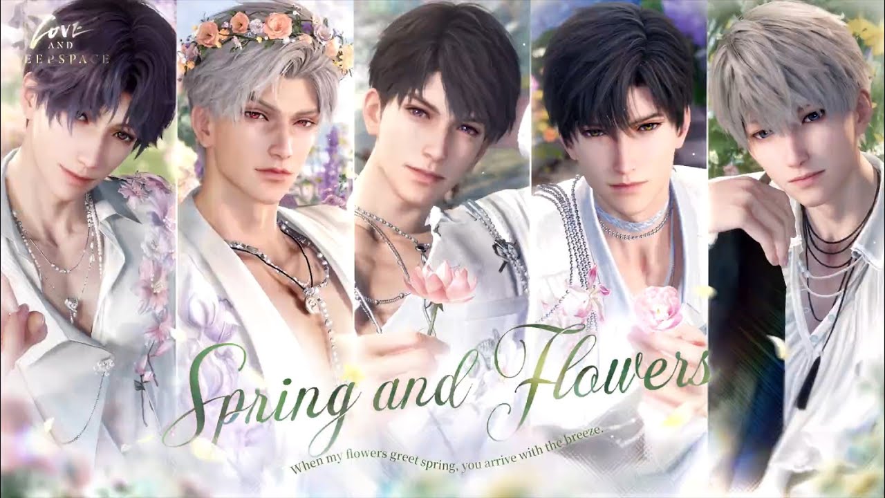 SPRING AND FLOWERS: ALL KINDLED MEMORIES OR CUT SCENES - LOVE AND DEEPSPACE
