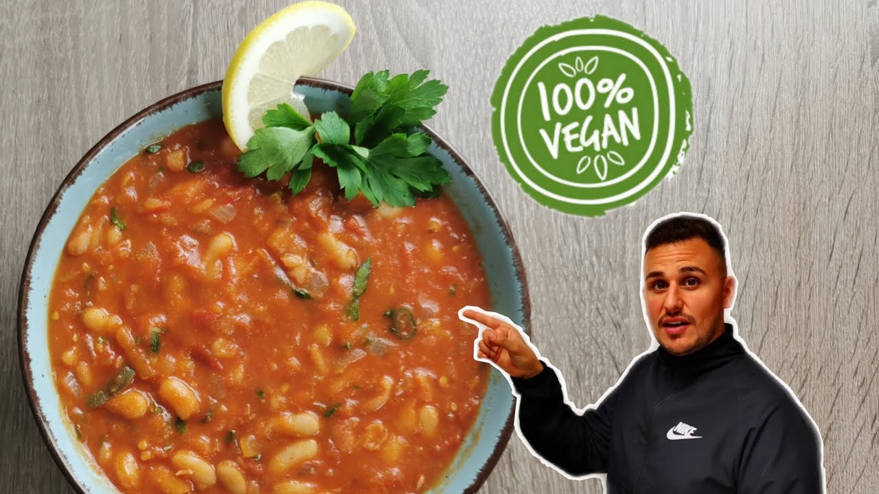 So verarbeitet man weiße Bohnen | Bohneneintopf Vegan | Kuru Fasülye | Quarantänerezept