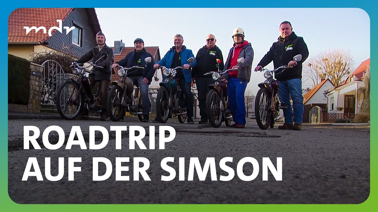 Moped-Club geht mit Simson SR2 auf Italien-Tour | MDR um 4 | MDR