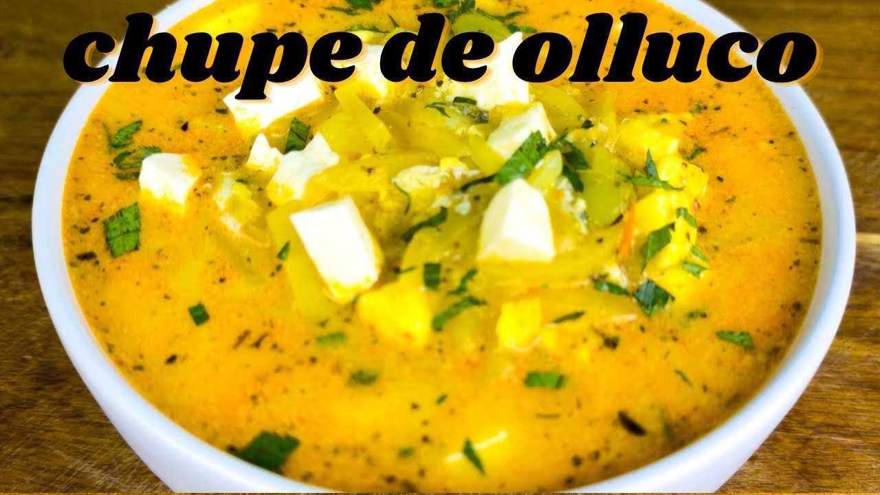 TE ENSEÑO PREPARAR CHUPE DE OLLUCO.