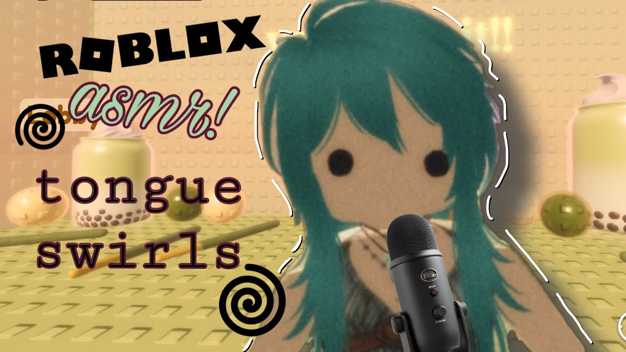 [roblox asmr] 🌀TONGUE SWIRLS🌀 rblx obby and digging🧋