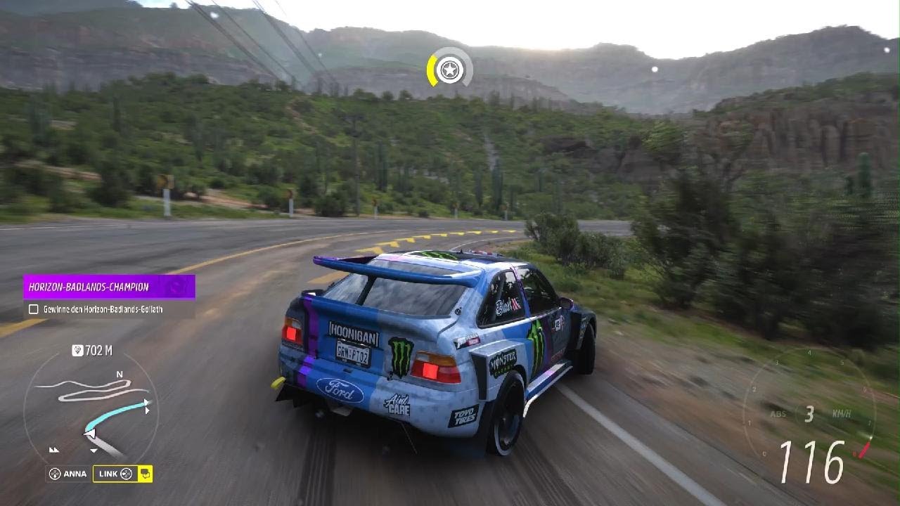 Forza Horizon 5 -Ford Escort RS Cosworth anti lang sound