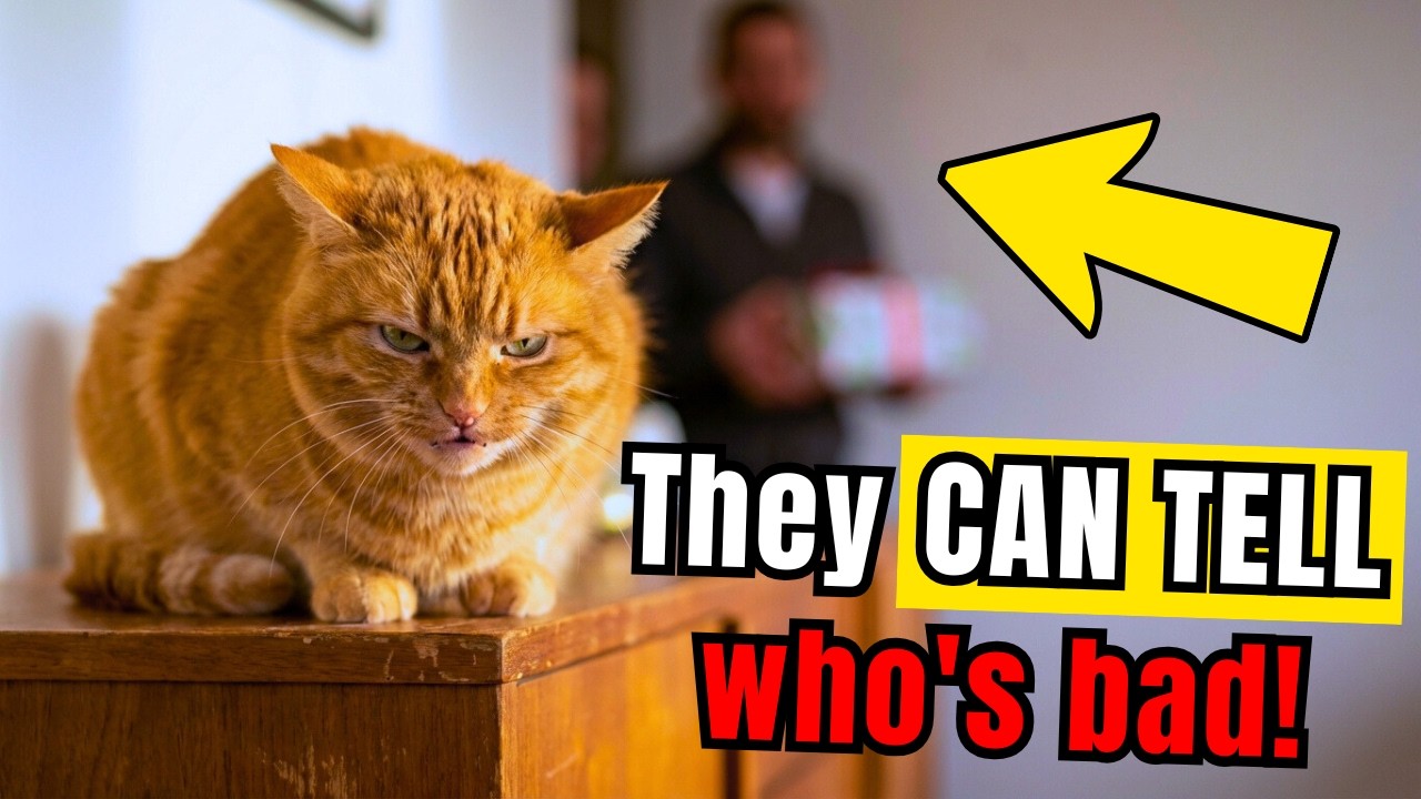 ВНИМАНИЕ! Ваша кошка знает, кто плохой (и обладает доказанными скрытыми способностями).