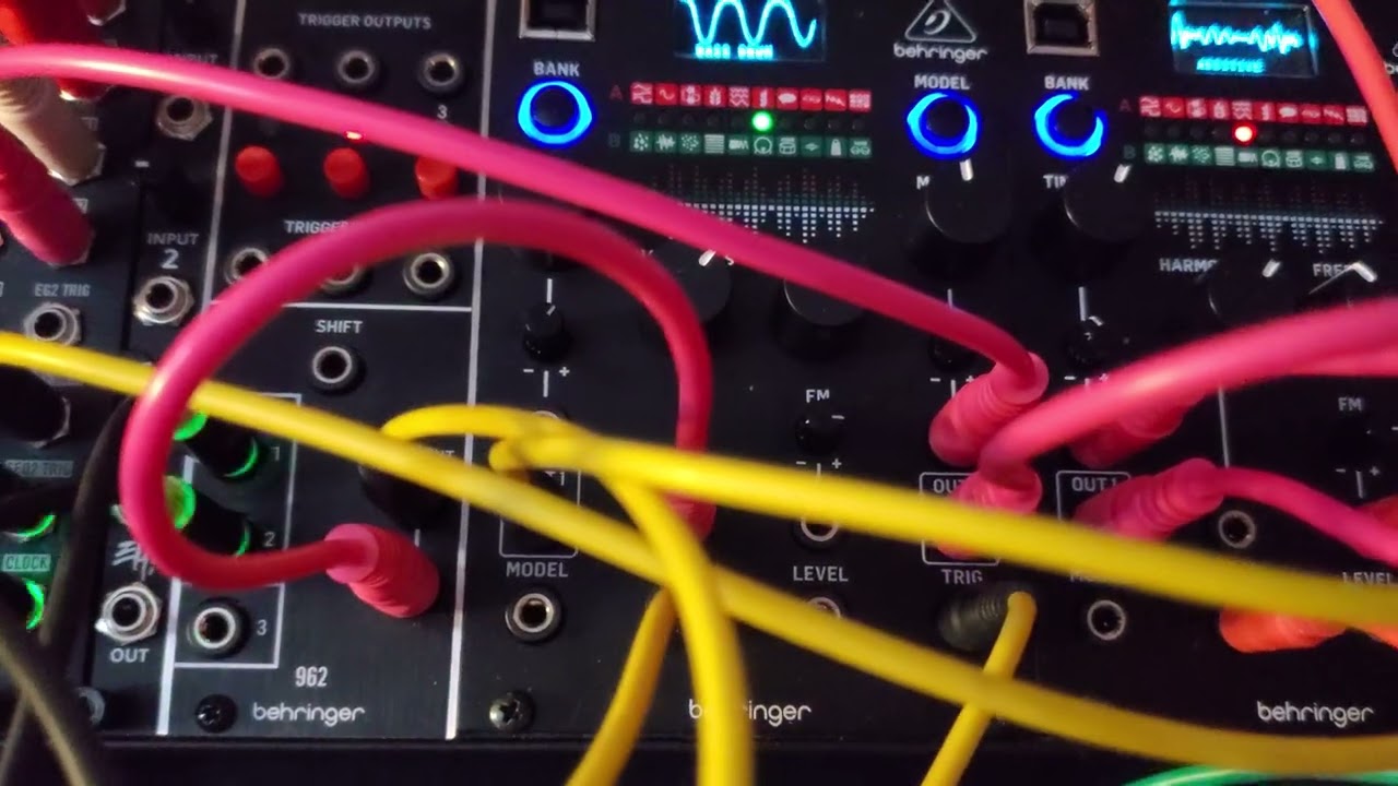 'Steel drums inside the moon cave' with Moog Labyrinth 