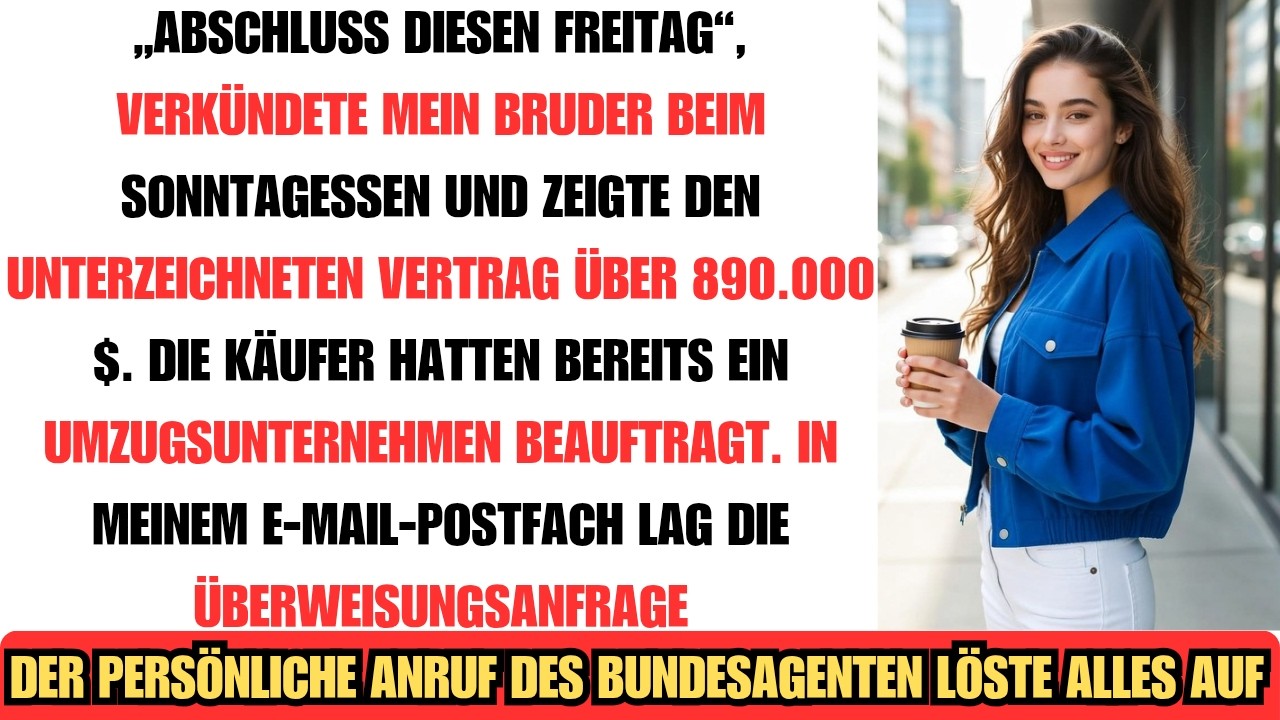 Mein Bruder verkaufte mein Stadthaus fürs Wetten dann stand ein Bundesagent mit meinen Akten da
