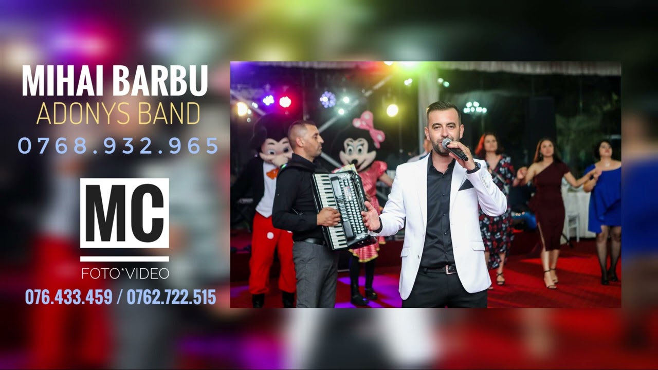 MIHAI BARBU & ADONYS BAND - SUPER COLAJ HORE & SARBE (COVER 2023)