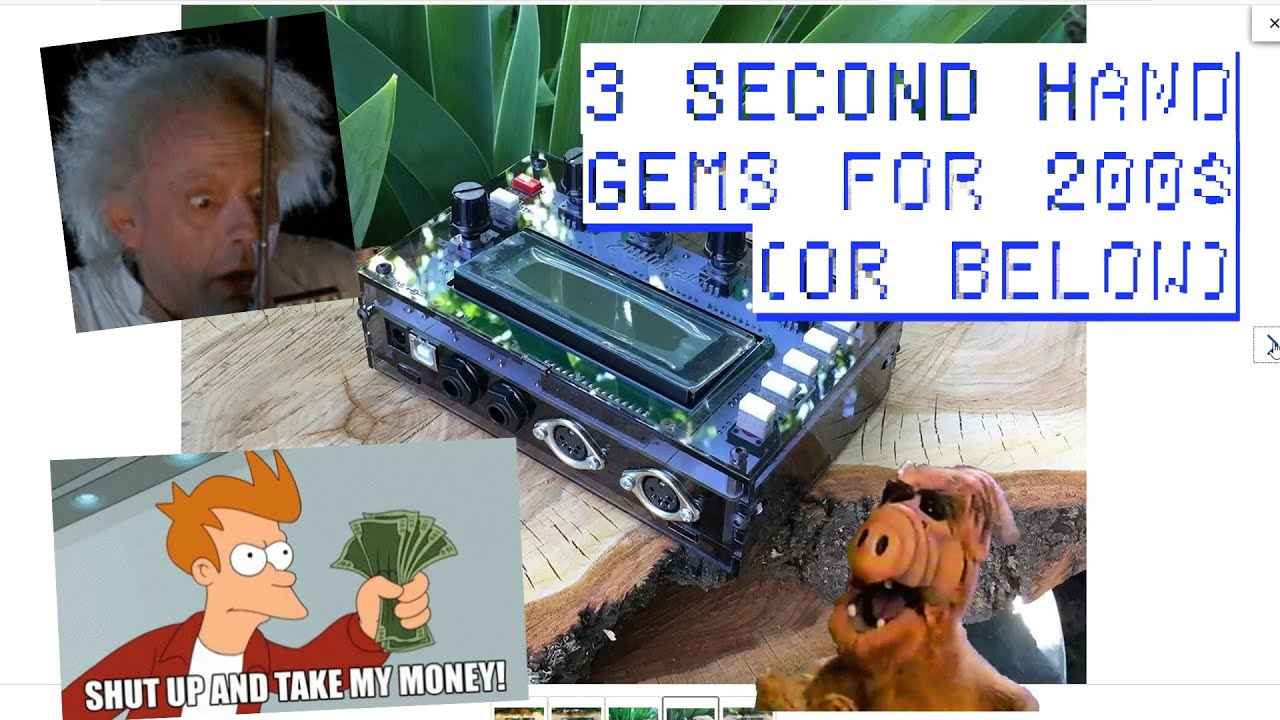 3 second hand gems for 200 bucks