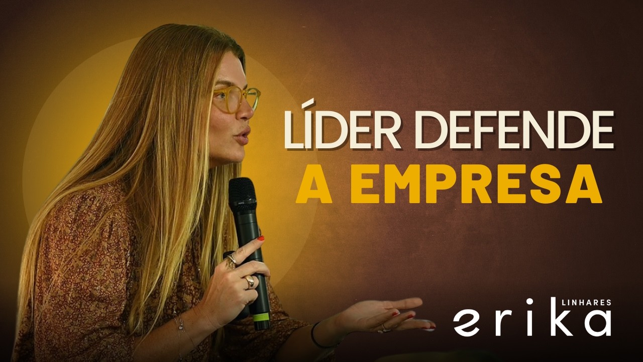 Se você aceitou o cargo de líder, você veste a camisa da empresa e luta por ela