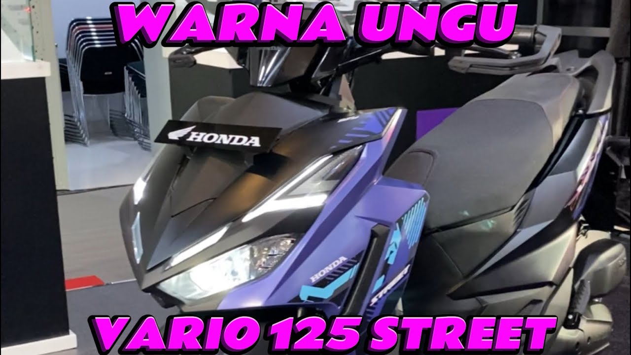 GILA🔥WARNA UNGU TERKEREN VARIO 125 STREET 