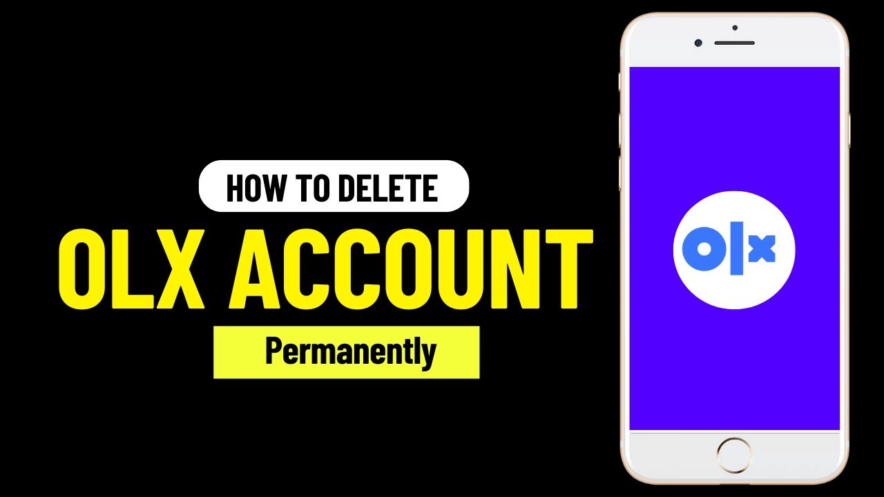 How to Delete OLX Account Permanently ✅