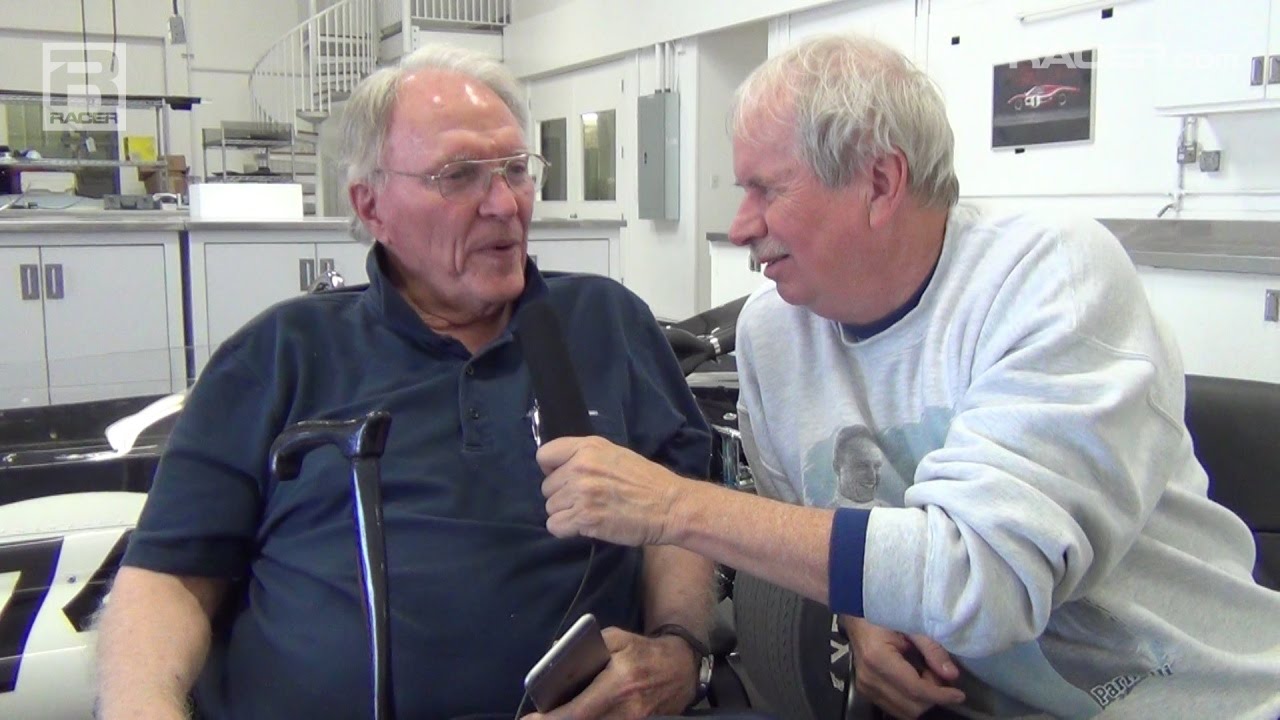 RACER: Robin Miller with Dan Gurney