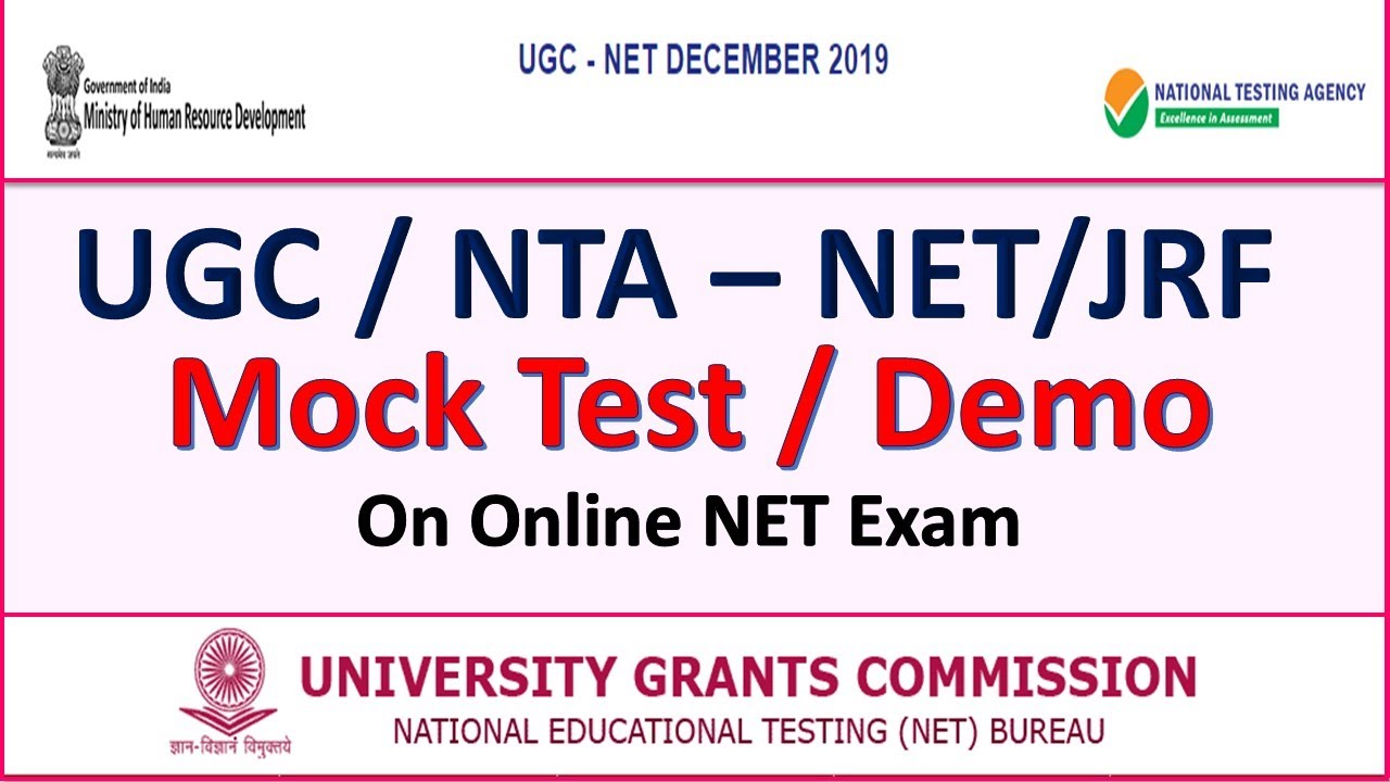 UGC NET online exam demo | NTA NET online exam Demo | NET exam Mock Test | NTA NET Paper 1 Mock Test