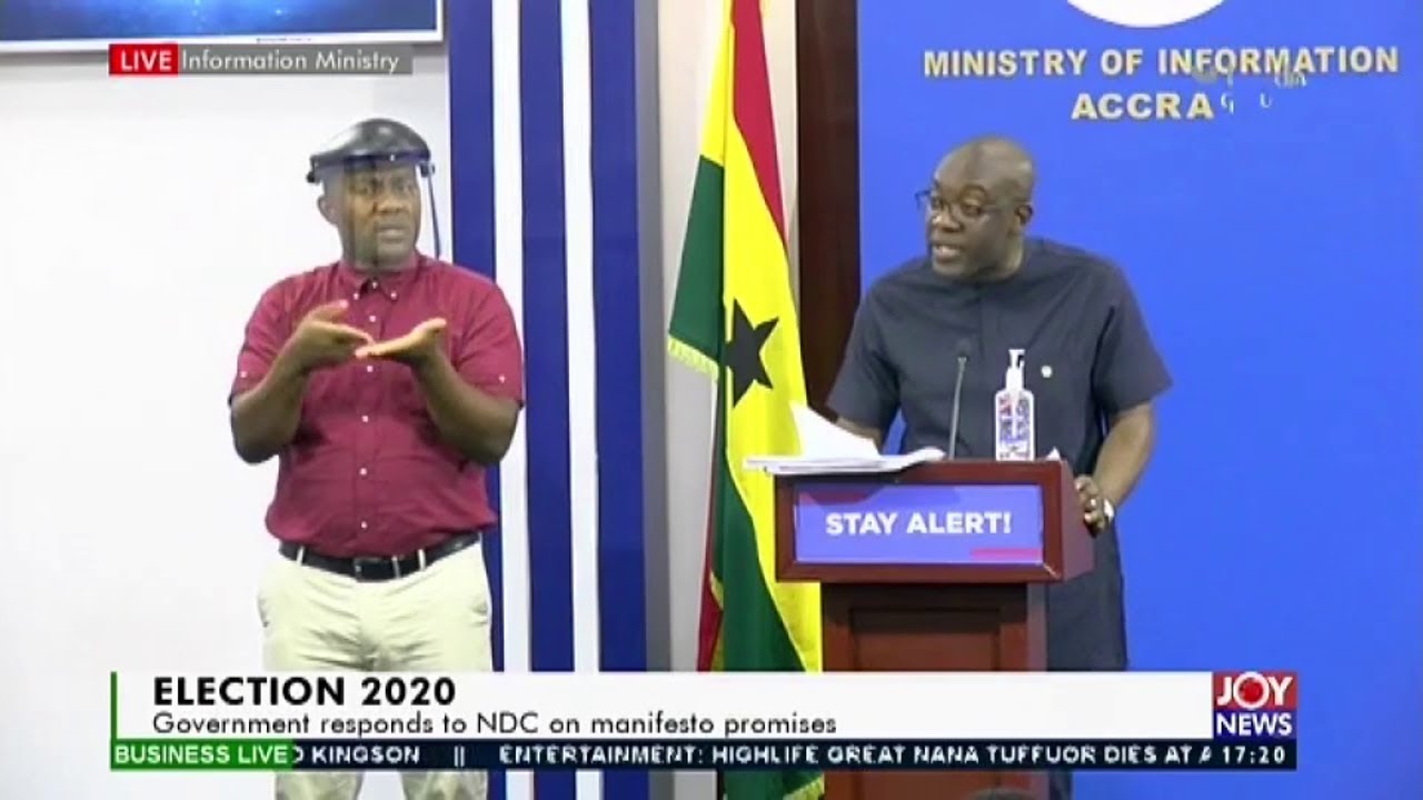 Government responds to NDC on manifesto promises &ndash; Election Brief 2020 on JoyNews (15-6-20)