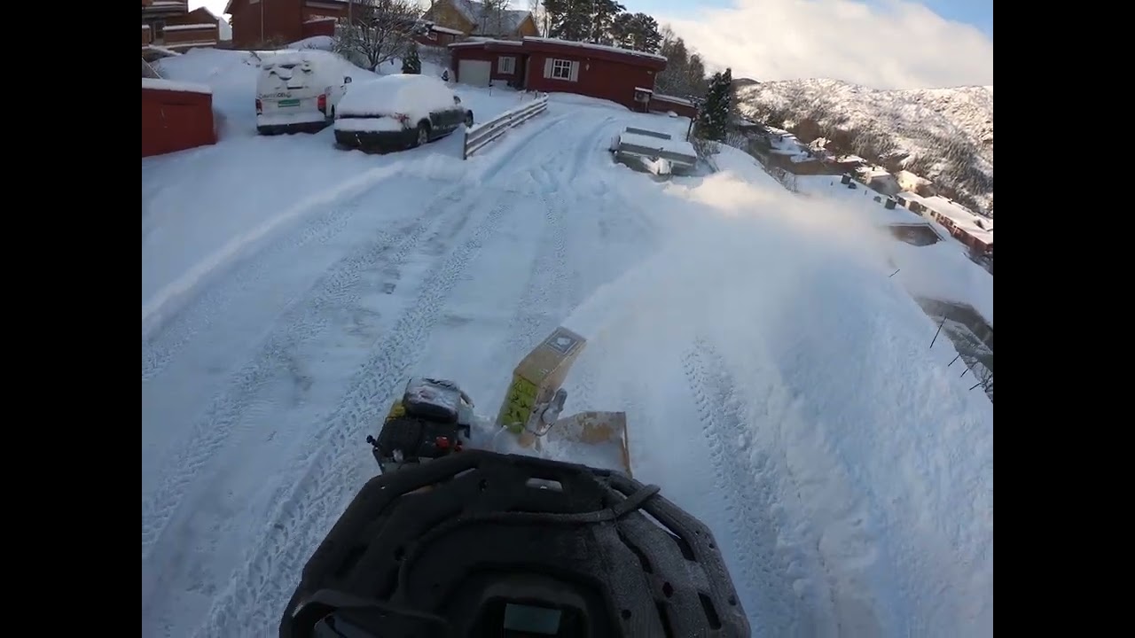 #12 segway snarler and rammy snowblower norway