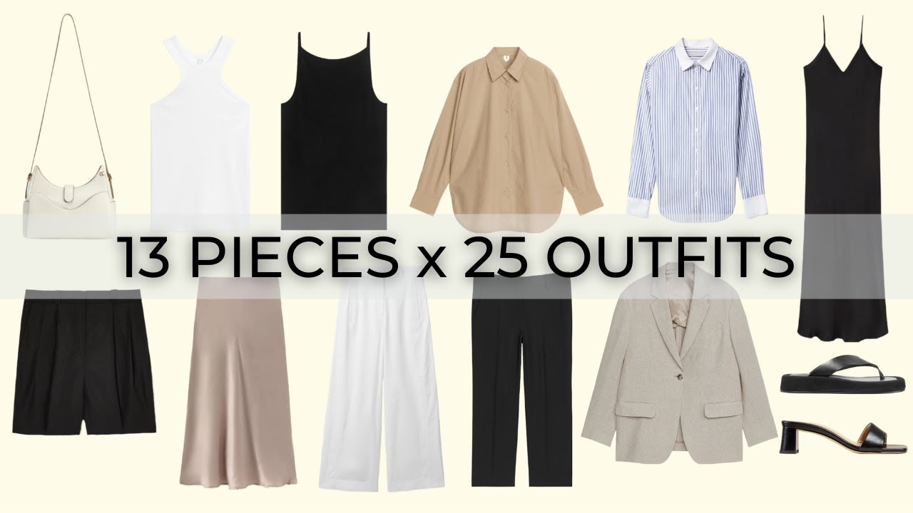 Summer Capsule Wardrobe | Neutral and Timeless Style
