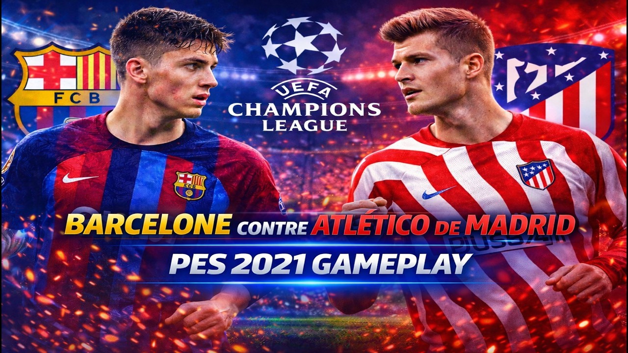 Barcelone - Atl&eacute;tico de Madrid EN DIRECT | Ligue des Champions 2026 | Match EN DIRECT Aujourd'hui