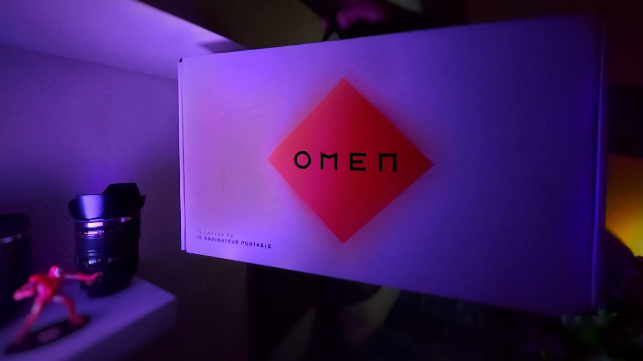 HP OMEN15 (2020) ASMR Unboxing Video | BEST BUDGET GAMING MACHINE!