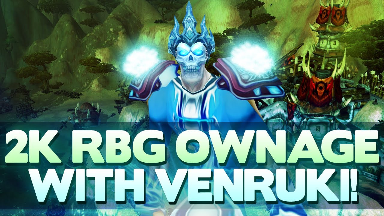 WoW Frost Mage PvP | 2k WSG RBG with Blizzcon Champion Venruki! (Patch 5.4.8)