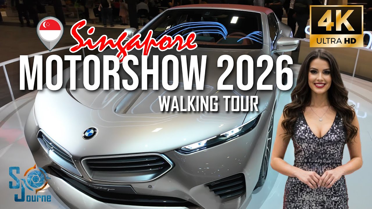 Singapore Motorshow 2026 | Biggest Auto Show in SG [4K]